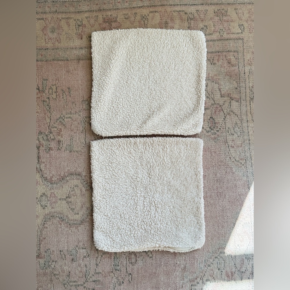 Cozy Cream Sherpa Pillow Covers